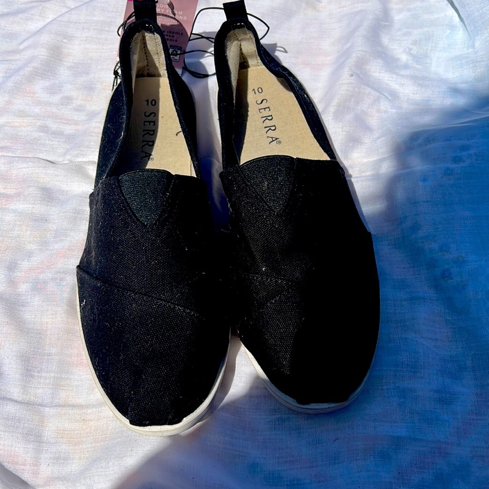 Canvas slip on shoes